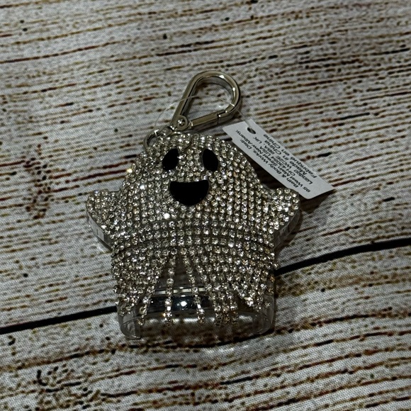 NWT Bath & Body Works Pocketbac Holder Bling Ghost BBW - Picture 1 of 6